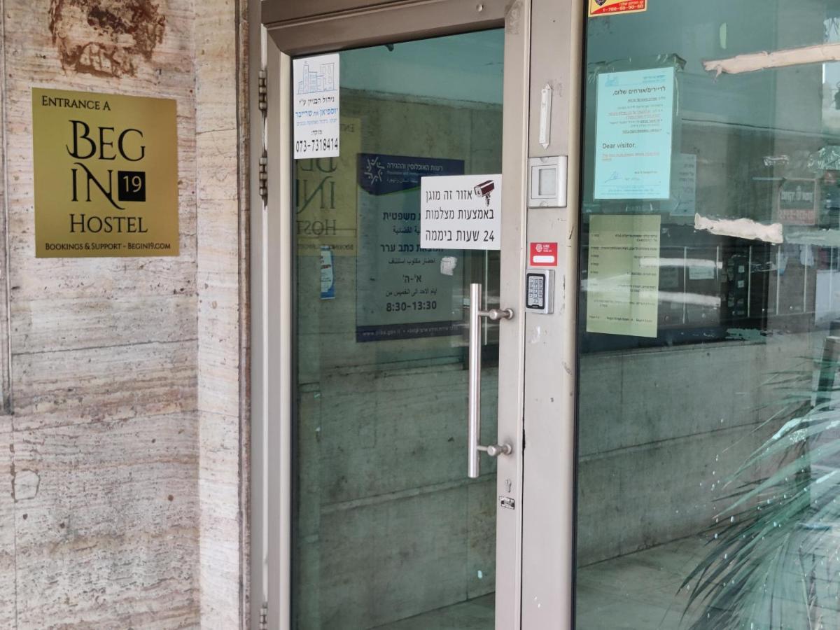 Begin19 Apartments & Hostel Tel Aviv Eksteriør billede